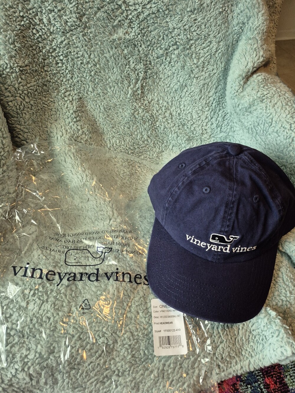 Vineyard Vines Navy Baseball Cap